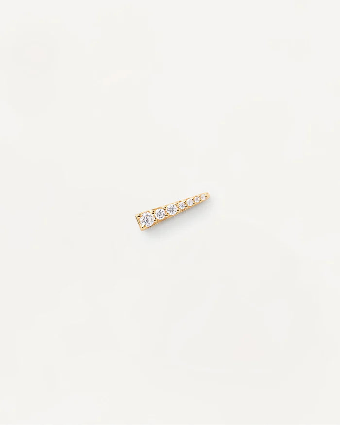TEA GOLD/SILVER EARRING