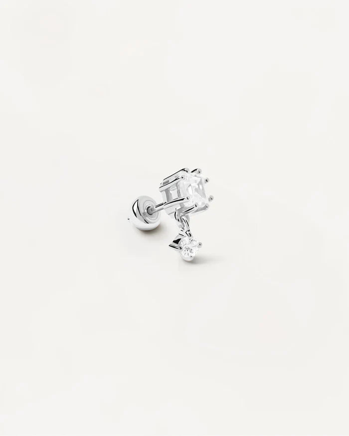 ELI SINGLE GOLD/SILVER EARRING