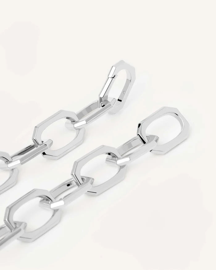 LARGE SIGNATURE CHAIN GOLD/SILVER NECKLACE