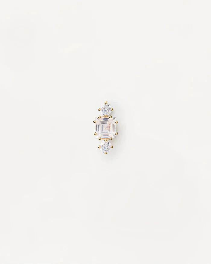 LYN GOLD/SILVER EARRING