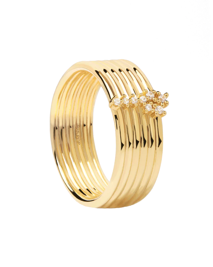 SUPER NOVA GOLD/SILVER RING