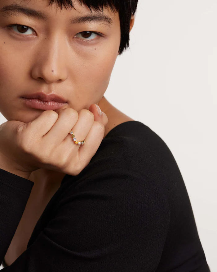 APRIL GOLD RING