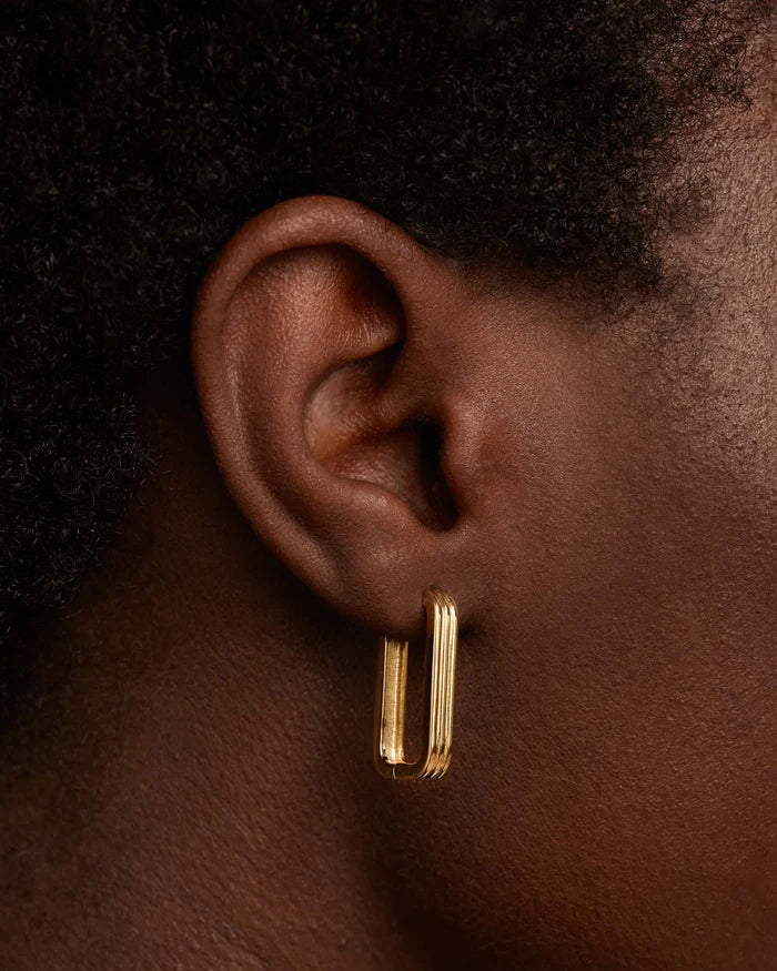 SUPER NOVA GOLD/SILVER EARRINGS