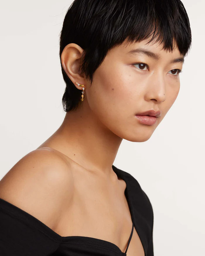 PANORAMA GOLD EARRINGS