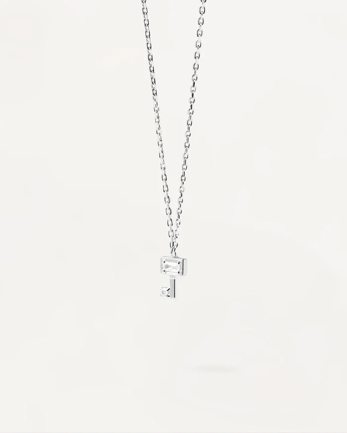 KEY SILVER NECKLACE
