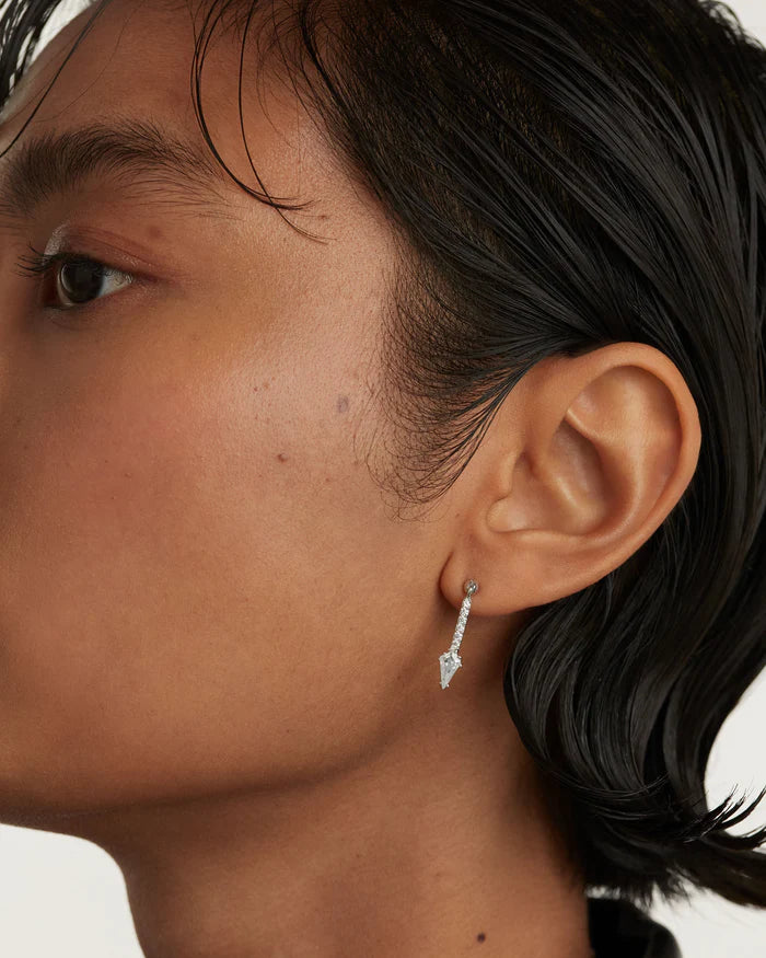 SUPER VERO SINGLE GOLD/SILVER EARRING