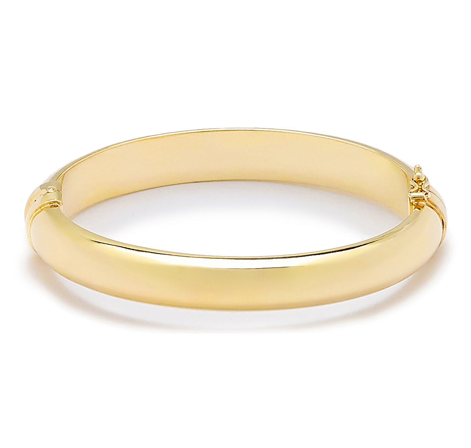 Classic Oval Hinged Bangle