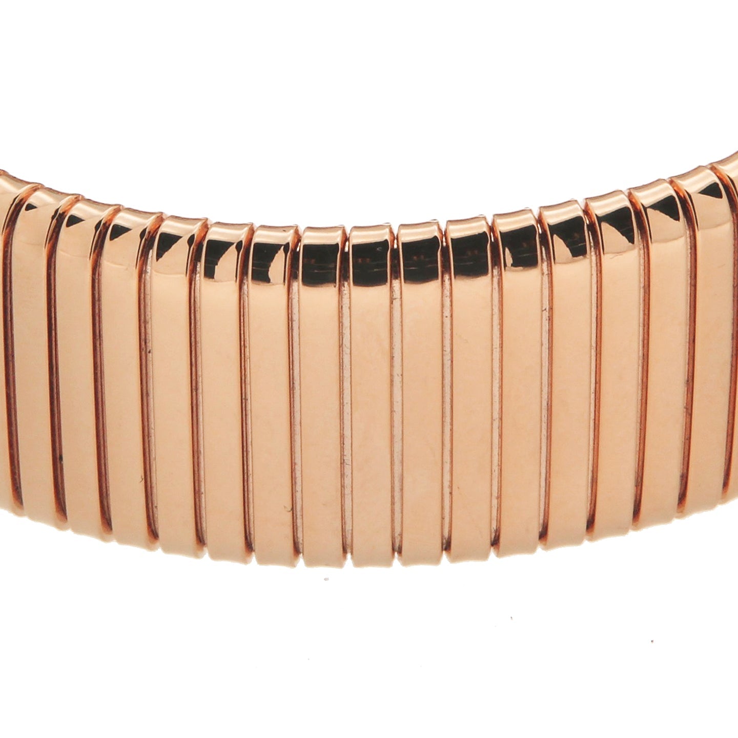 Rose Gold Omega Stretch Bracelet