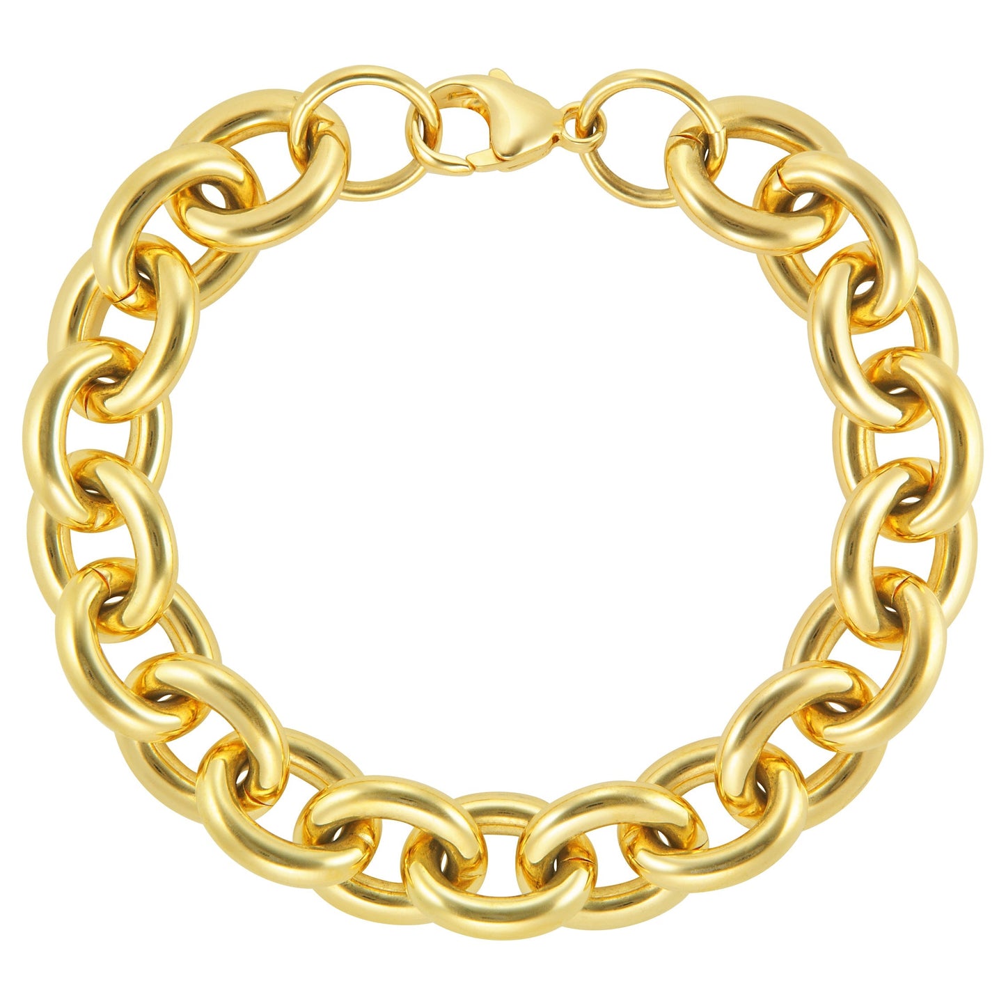 Large Rolo Link Bracelet
