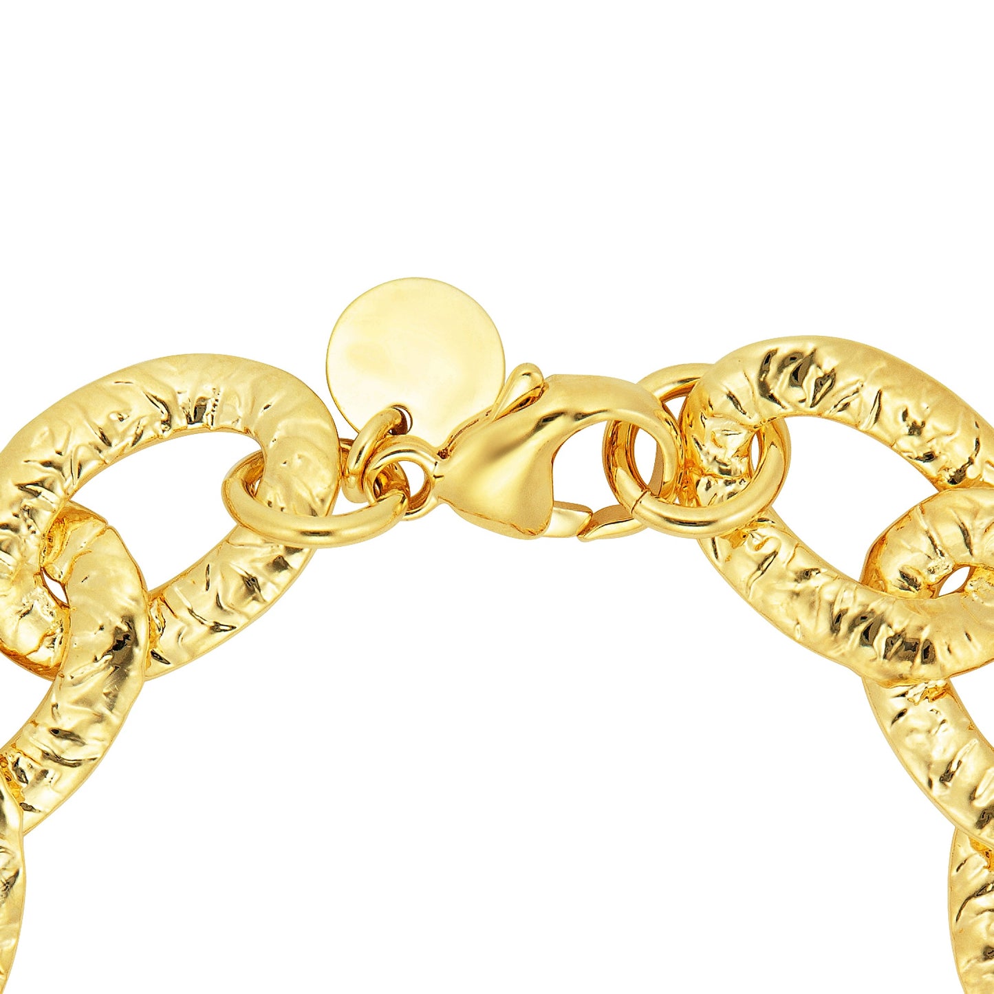 Hammered Link Bracelet