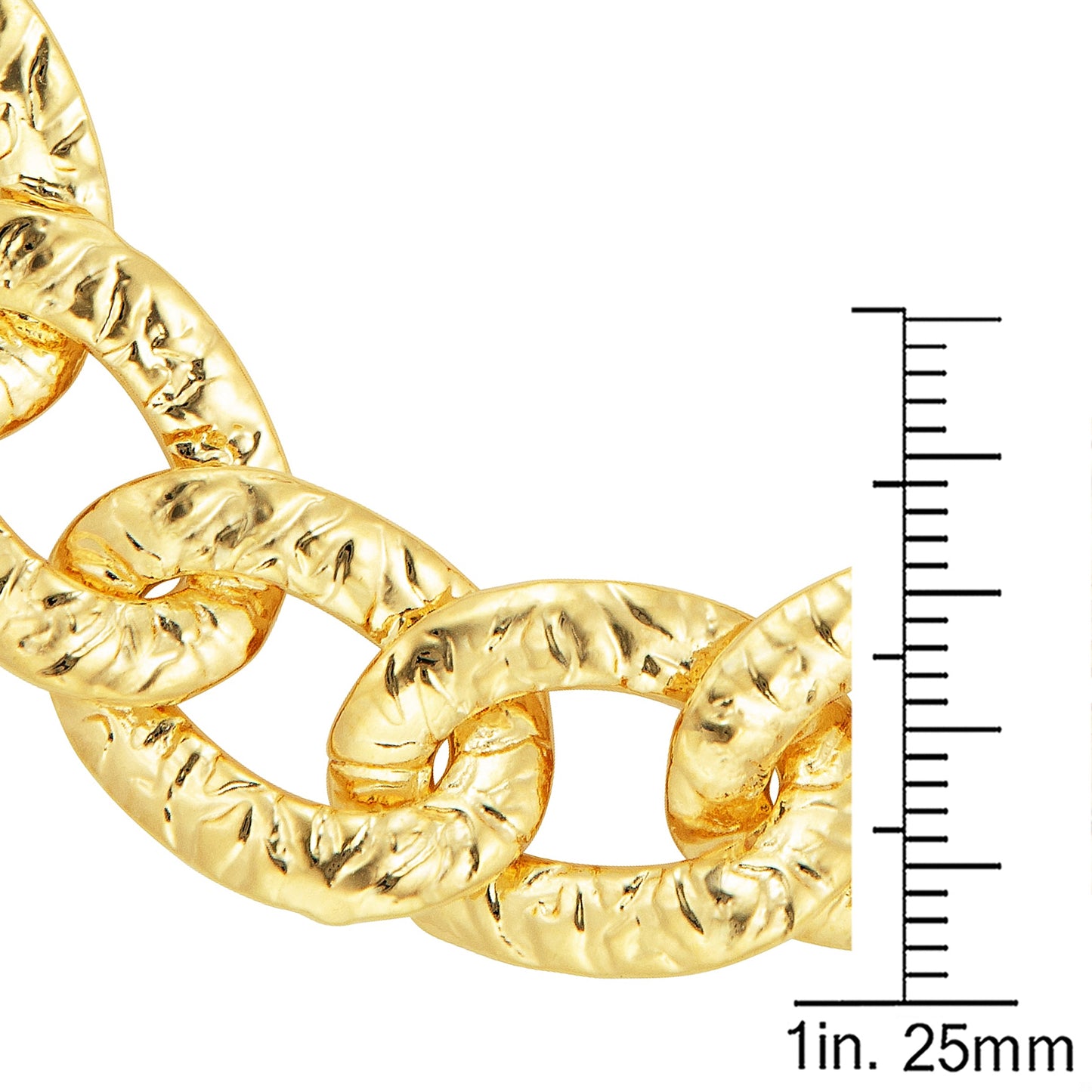 Hammered Link Bracelet