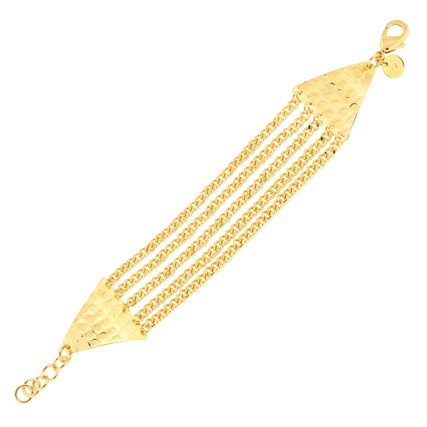 Multi Curb Strand Bracelet