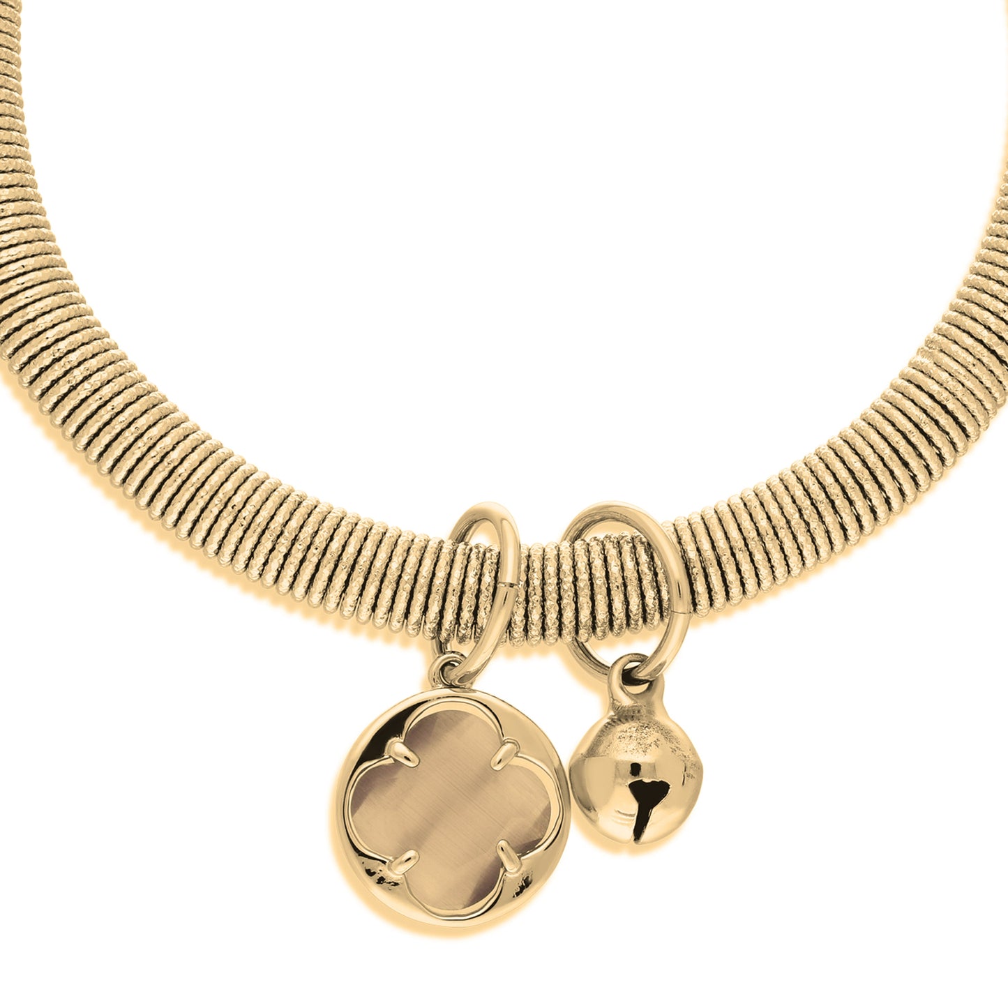 7.5" Stretch Bangle with Charms