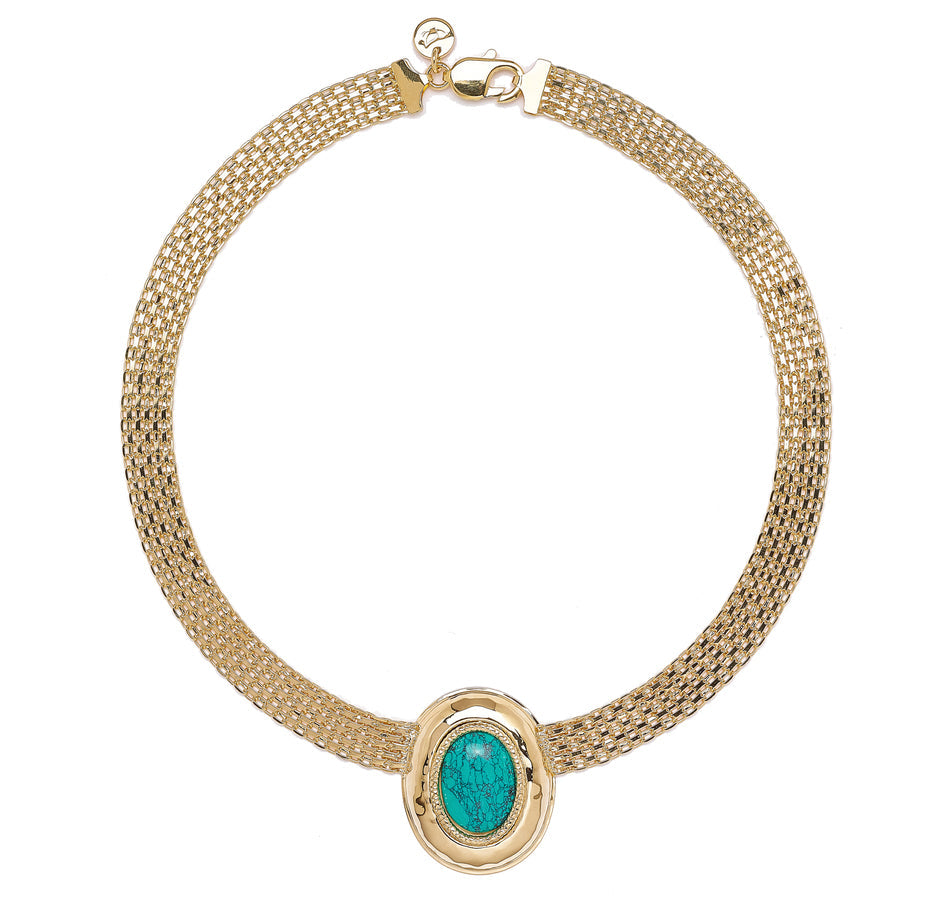 Bismark With Oval Turquoise Stone