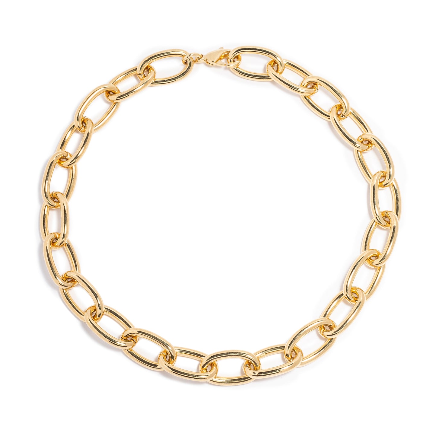 Paper Clip Chunky Necklace