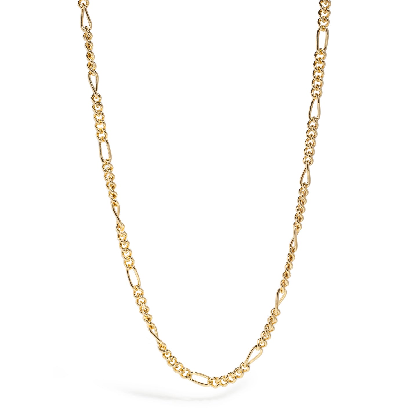 Men's Large Figaro Necklace