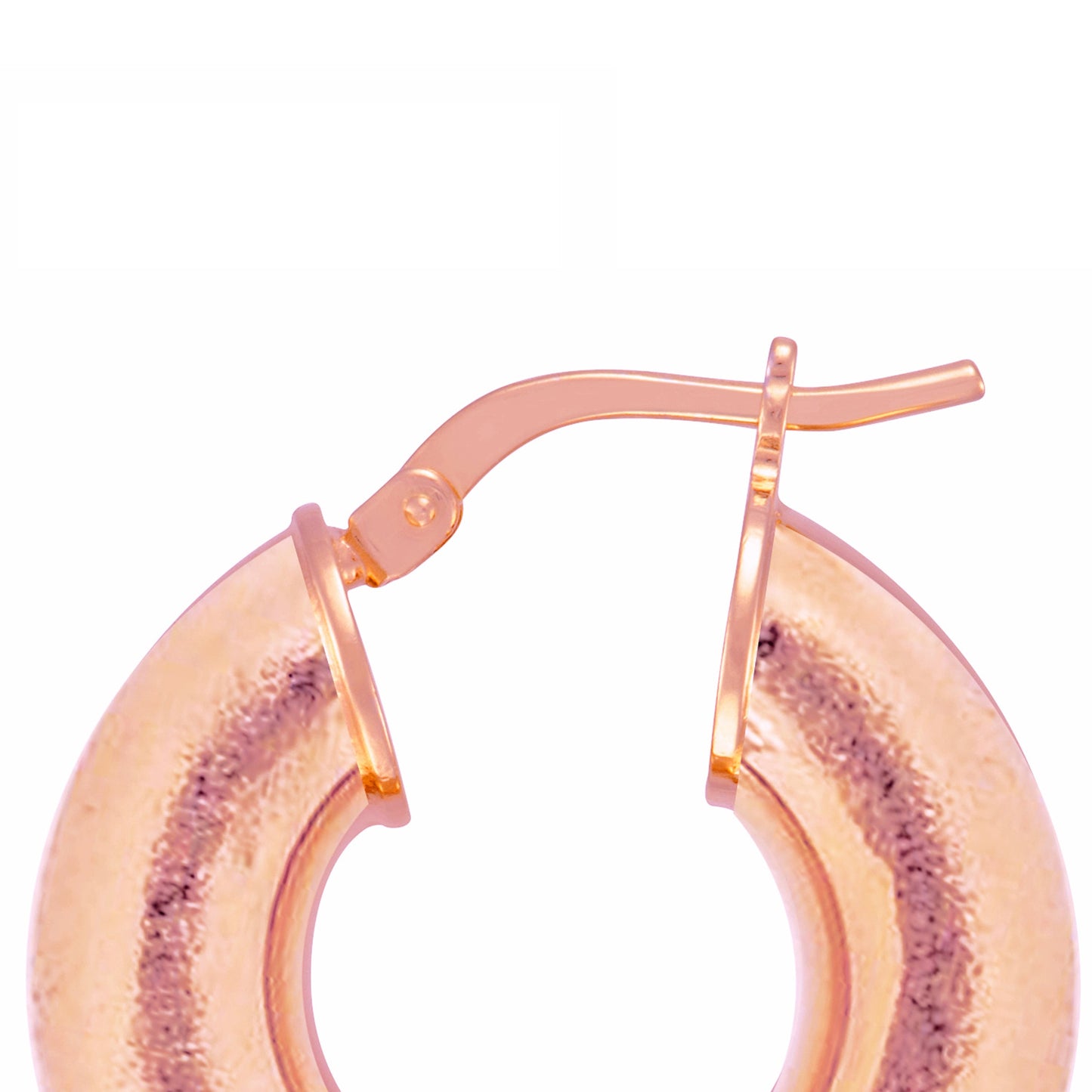 Rose Gold Chubby Hoops