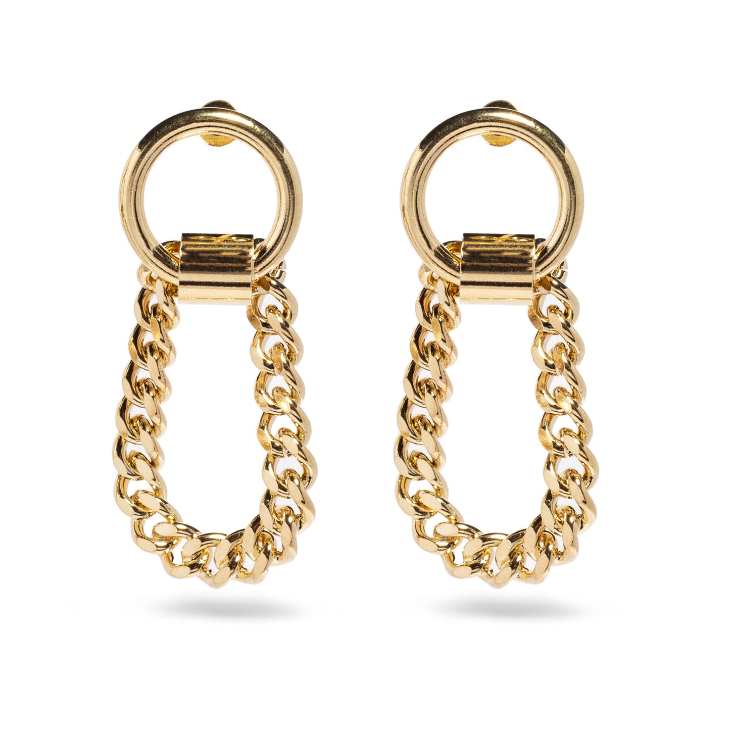 Loop Stud With Curb Chain