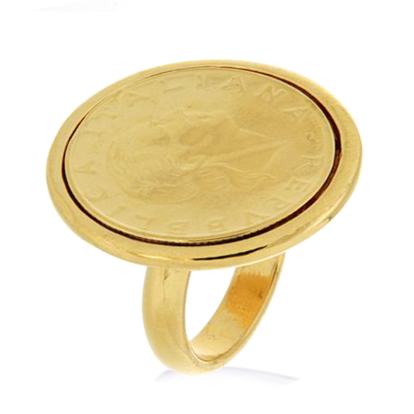 200 LIRA COIN RING