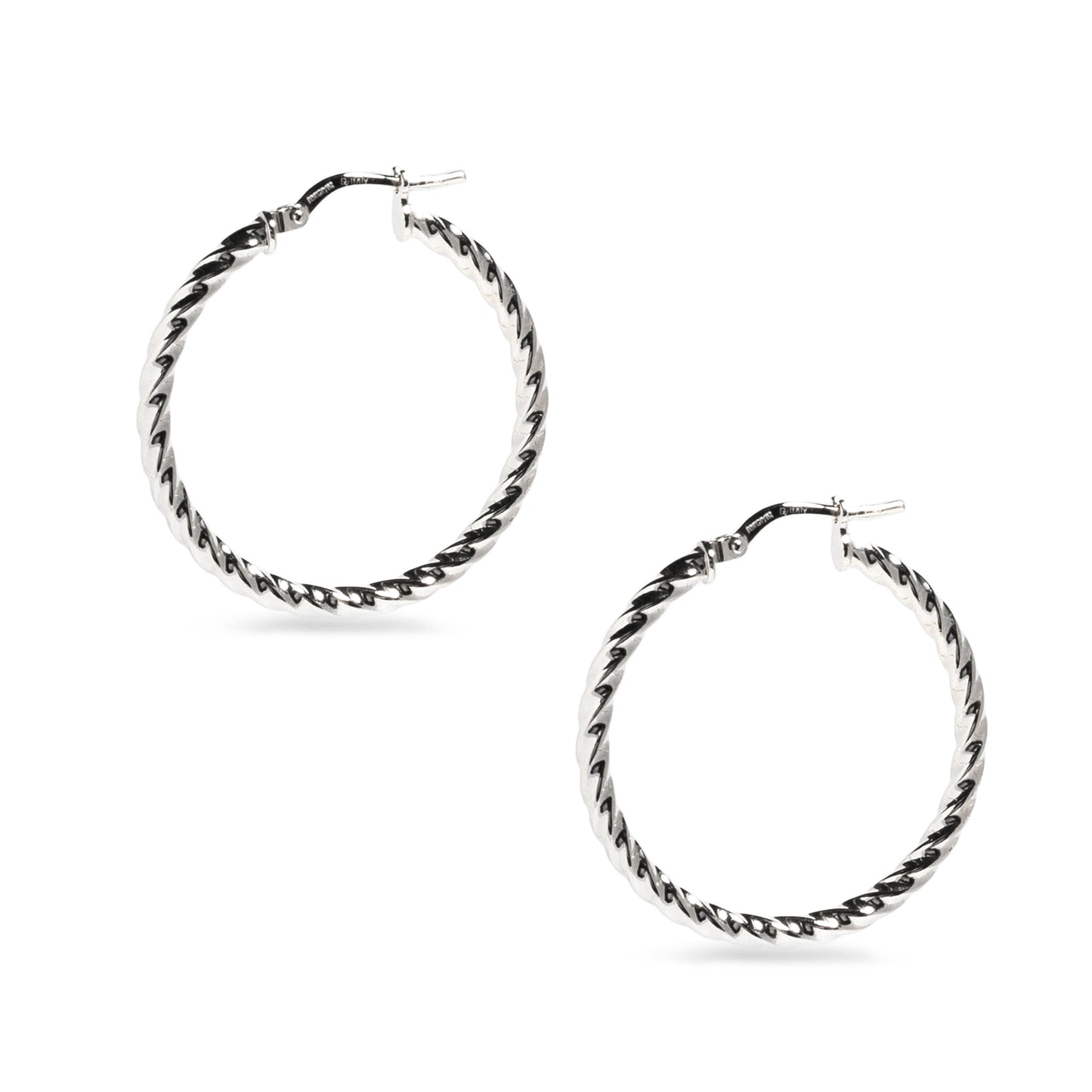 Silver Plated Earring Set