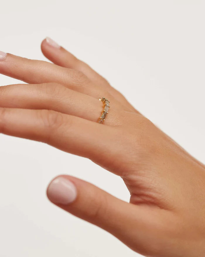 PISTIL GOLD/SILVER RING