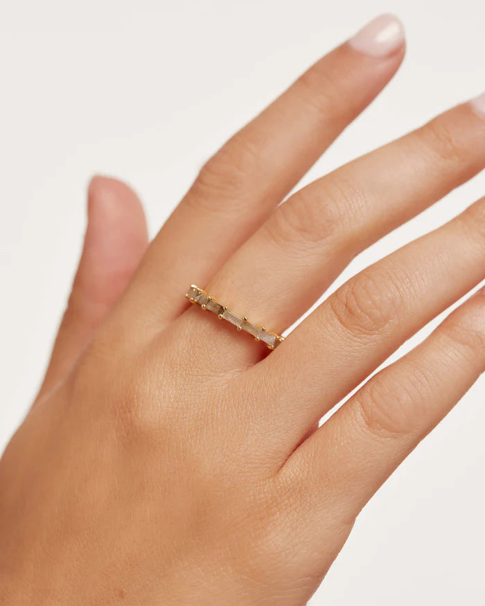 PISTIL GOLD/SILVER RING