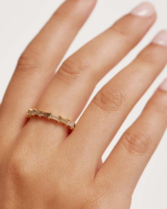 PISTIL GOLD/SILVER RING