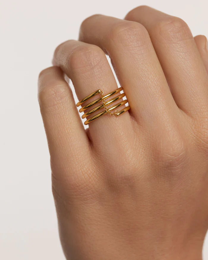 SPRING GOLD RING