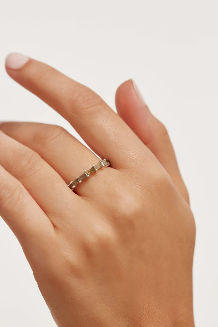 PISTIL GOLD/SILVER RING