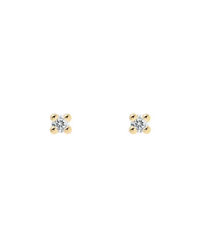 ESSENTIA GOLD/SILVER EARRINGS