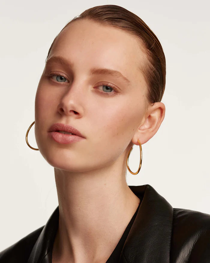 YOKO GOLD/SILVER EARRINGS