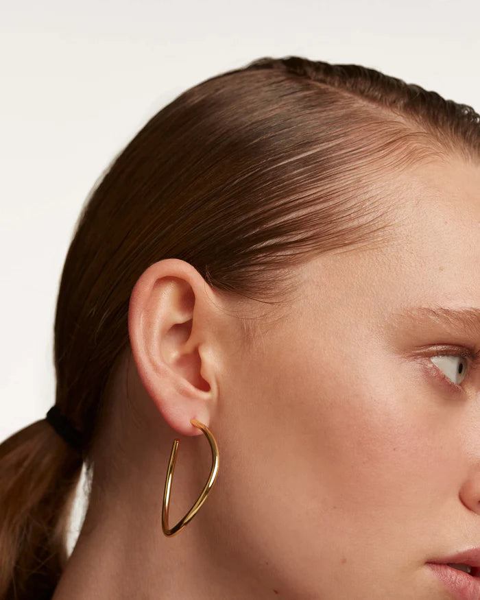 YOKO GOLD/SILVER EARRINGS