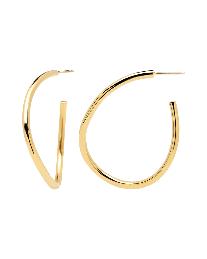 YOKO GOLD/SILVER EARRINGS