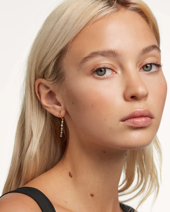 SAGE GOLD EARRINGS