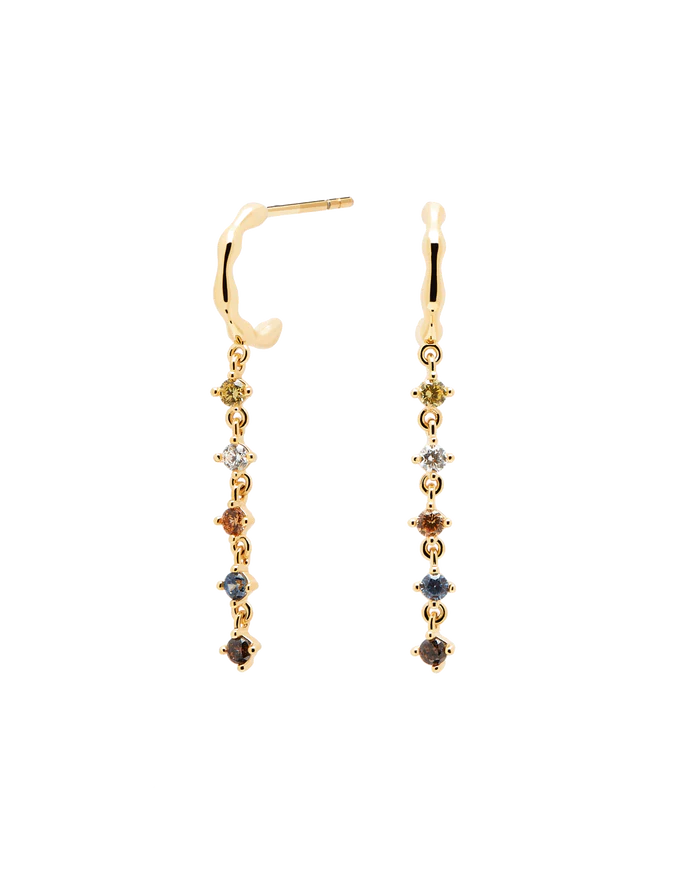 SAGE GOLD EARRINGS