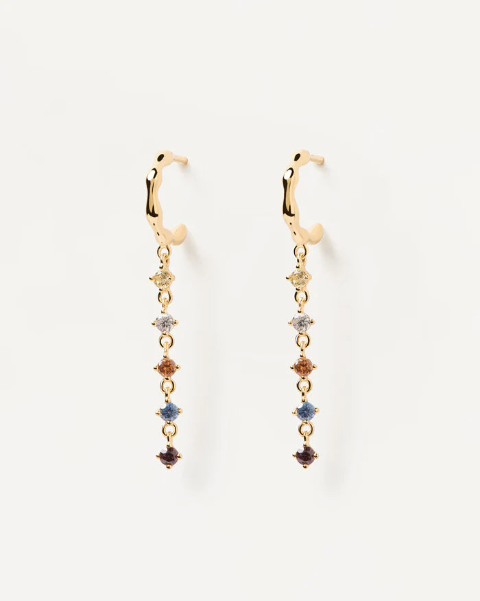 SAGE GOLD EARRINGS