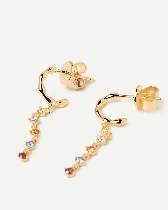 SAGE GOLD EARRINGS