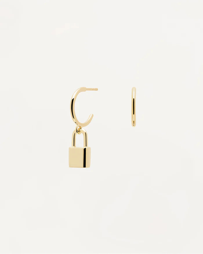 BOND GOLD/SILVER EARRINGS