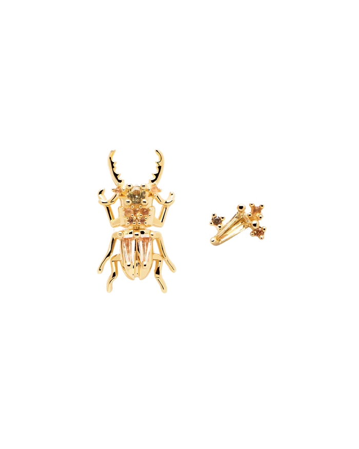 COURAGE BEETLE EARRINGS