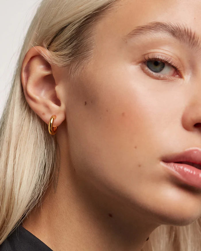 MINI CLOUD GOLD/SILVER EARRINGS