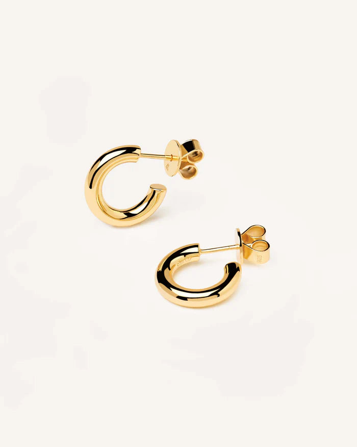 MINI CLOUD GOLD/SILVER EARRINGS