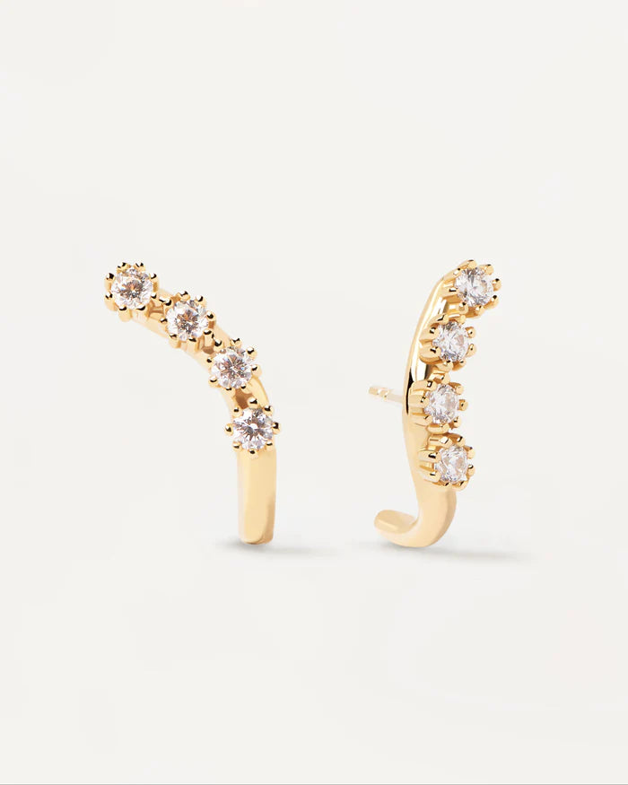 MOTION GOLD EARRINGS