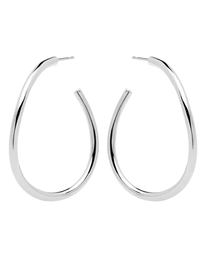 YOKO GOLD/SILVER EARRINGS