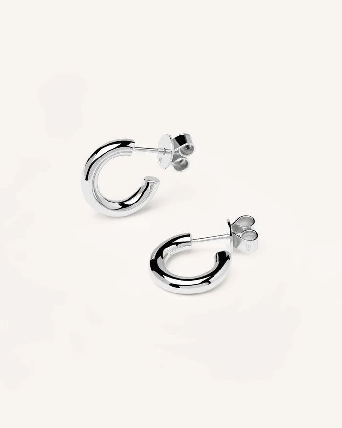 MINI CLOUD GOLD/SILVER EARRINGS