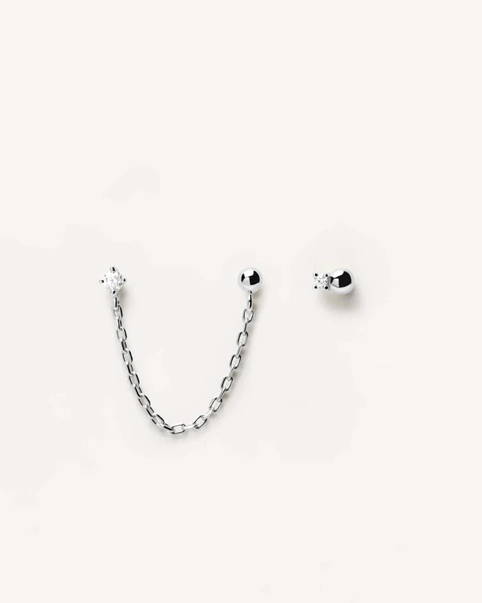 MUSKETEER GOLD/SILVER EARRINGS