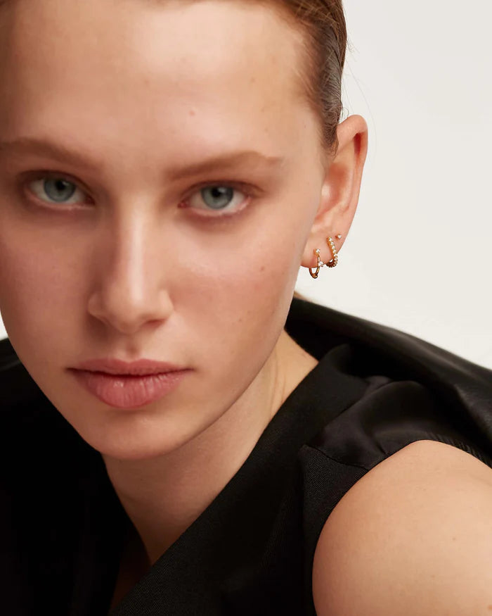 L'OISEAU GOLD/SILVER EARRINGS SET