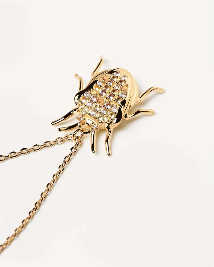 LUCK BEETLE AMULET NECKLACE