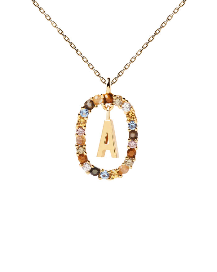 LETTER A NECKLACE