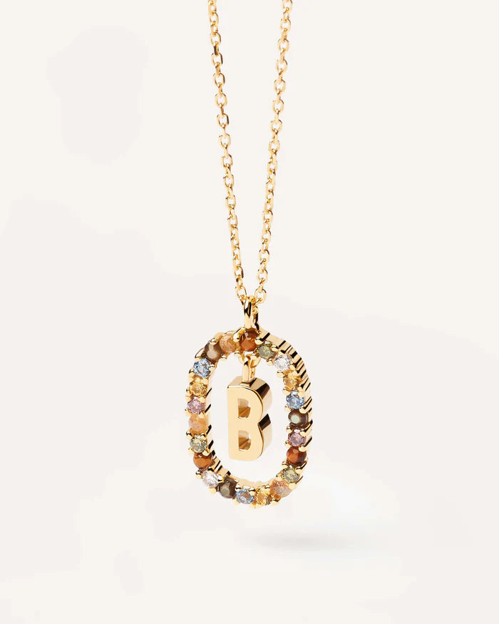 LETTER B NECKLACE