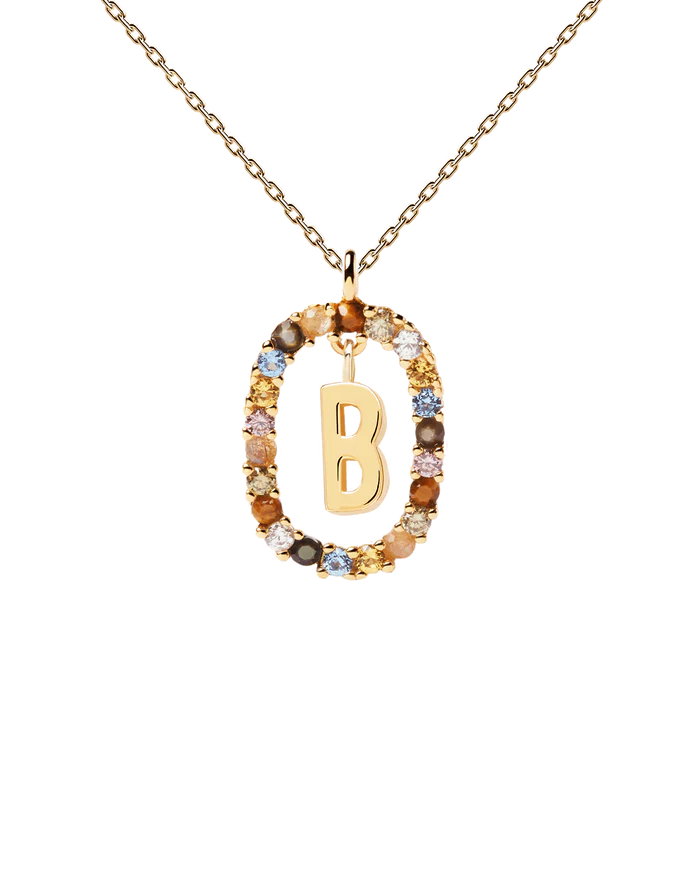 LETTER B NECKLACE